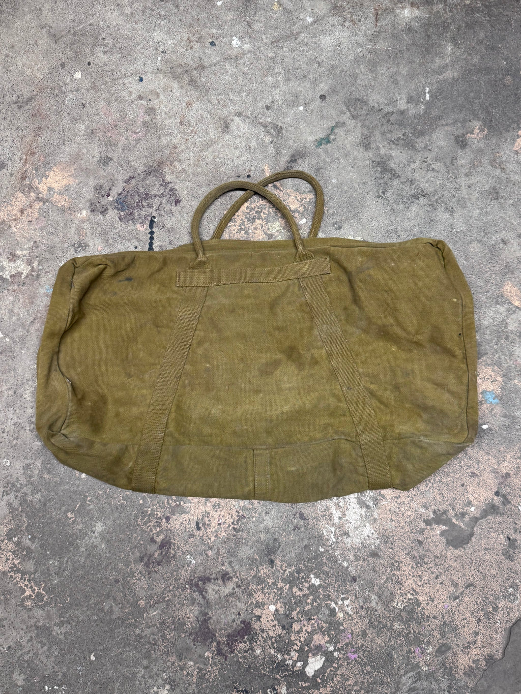 Vintage Military Duffle Bag