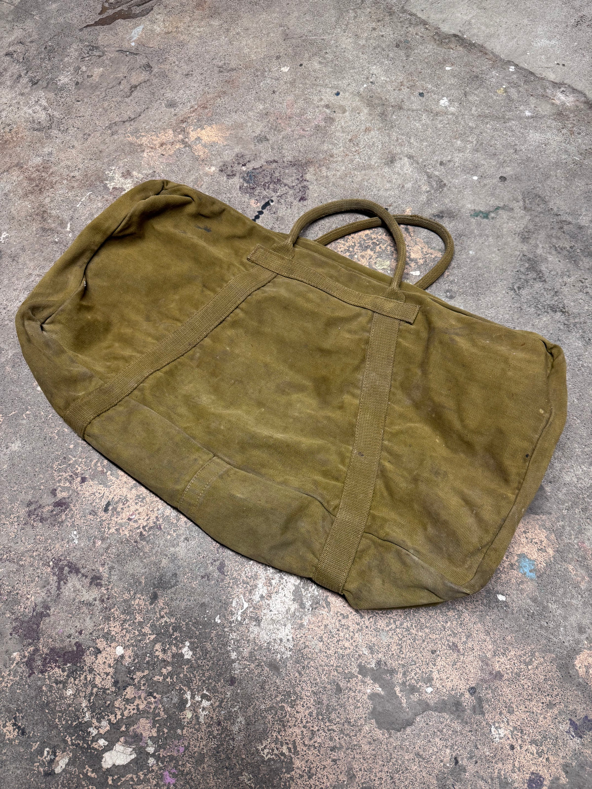 Vintage Military Duffle Bag