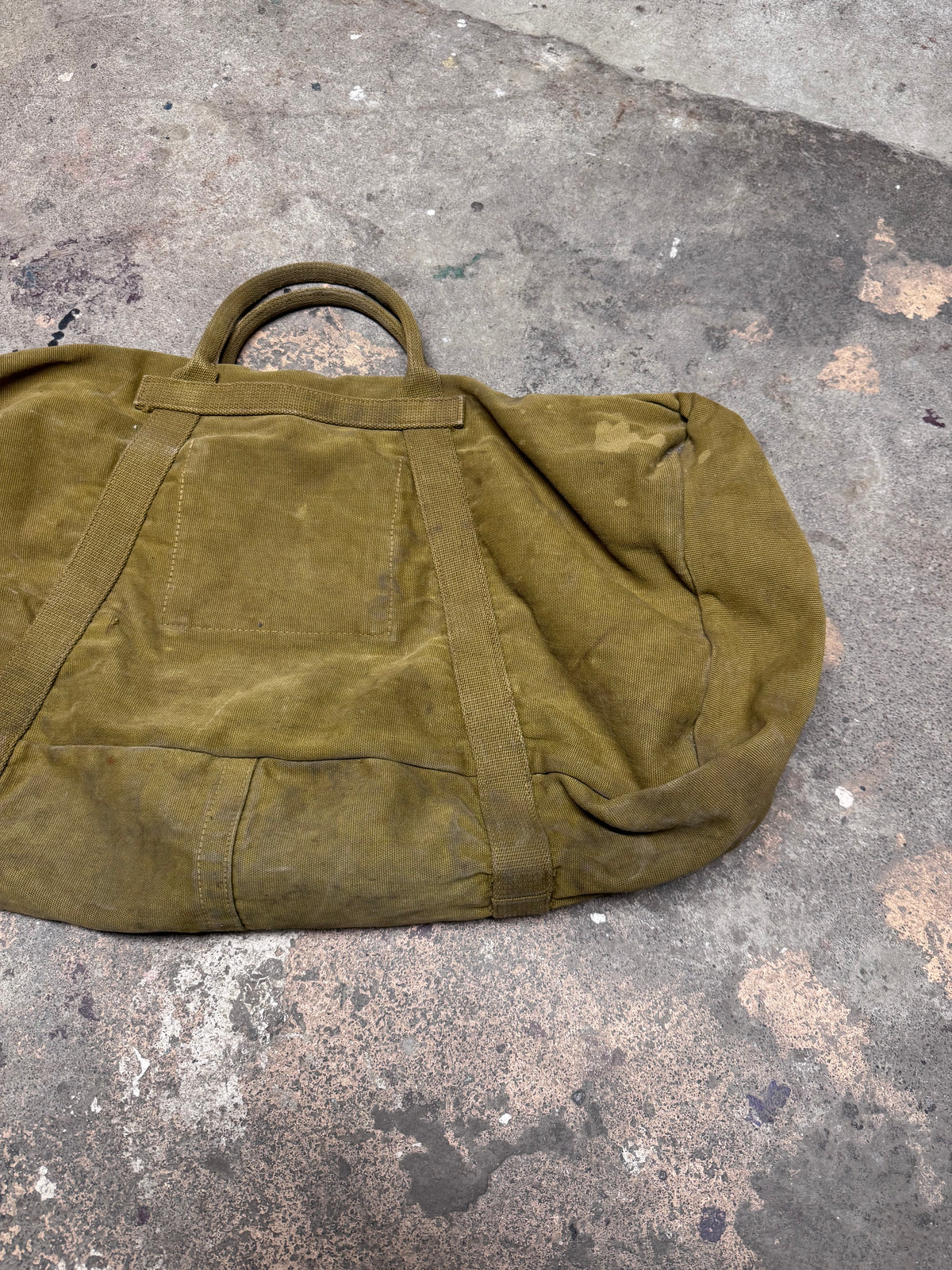 Vintage Military Duffle Bag