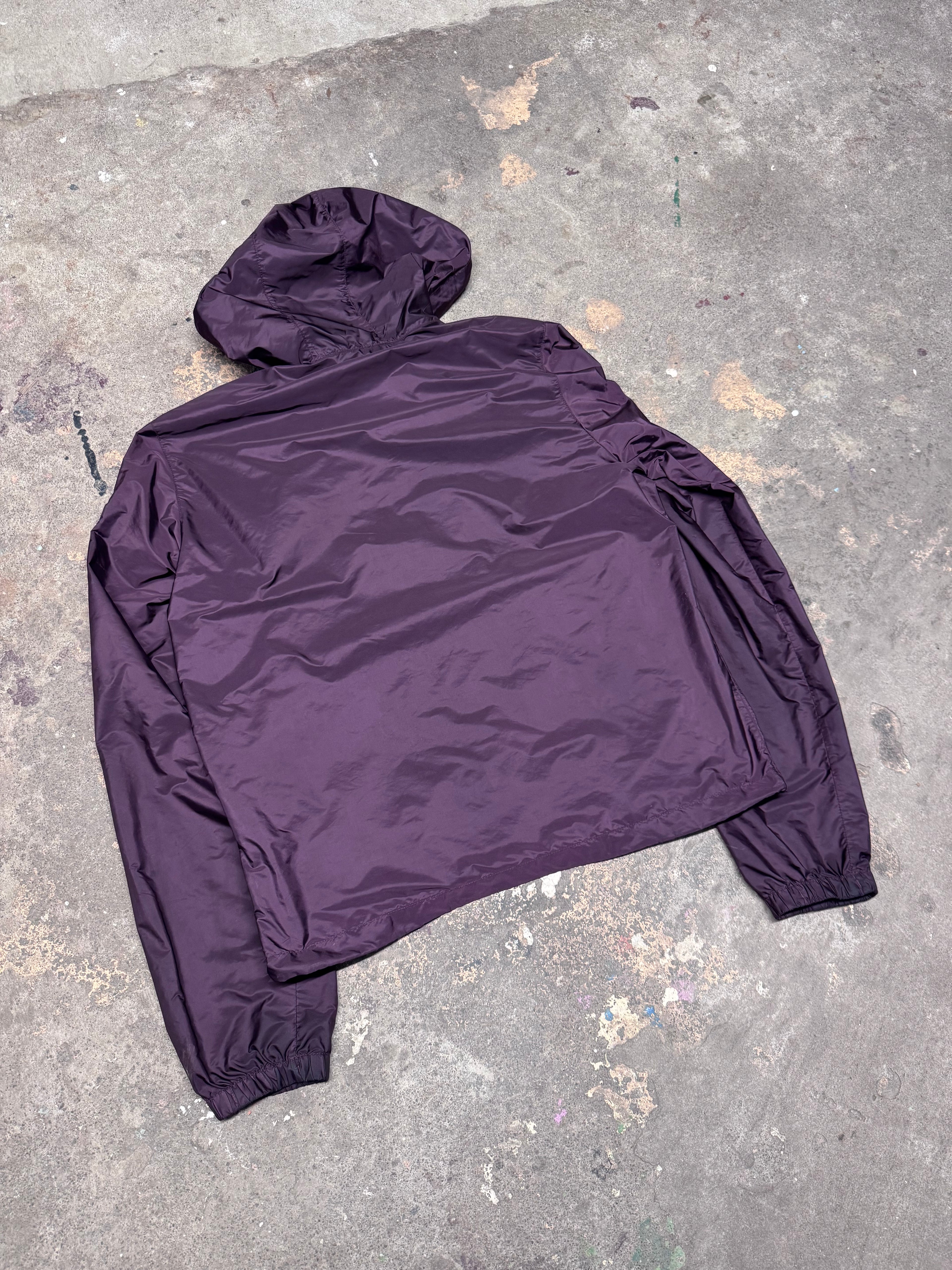 Prada Sport Burgundy Windbreaker